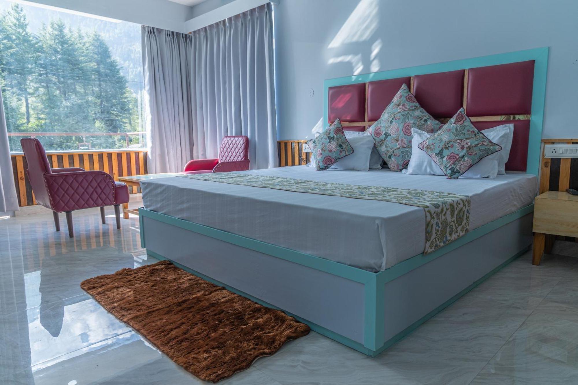 Hotel Apple Flower Manāli Buitenkant foto