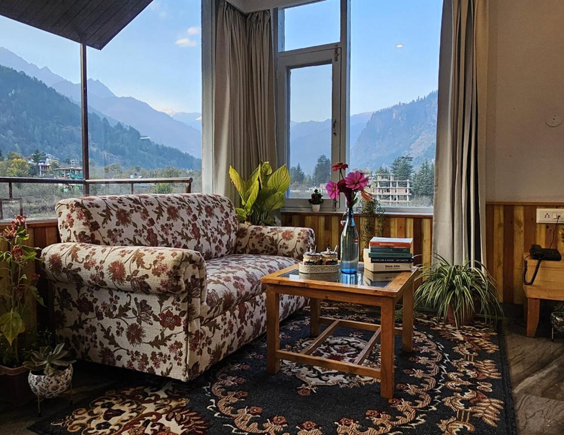 Hotel Apple Flower Manāli Buitenkant foto
